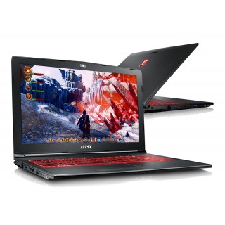 Laptop MSI do GIER i7-7700HQ 16GB SSD500GB MX150 + Windows 10